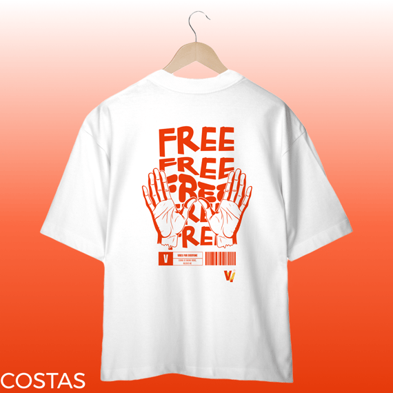 camisa oversized free