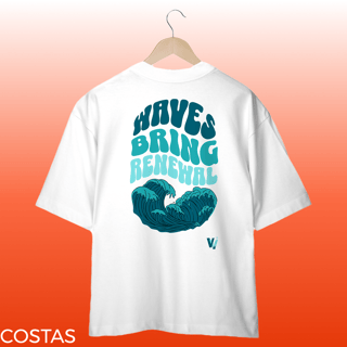camisa oversized waves bring renewal