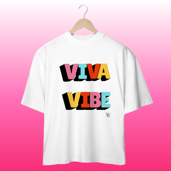 camisa oversized viva vibe color