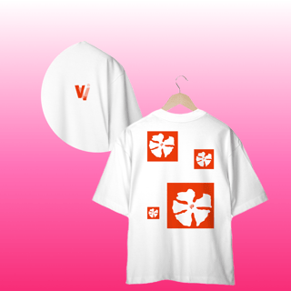 camisa oversized blossom