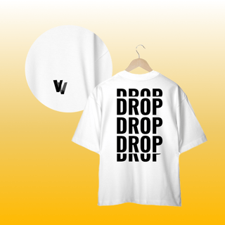 camisa oversized drop