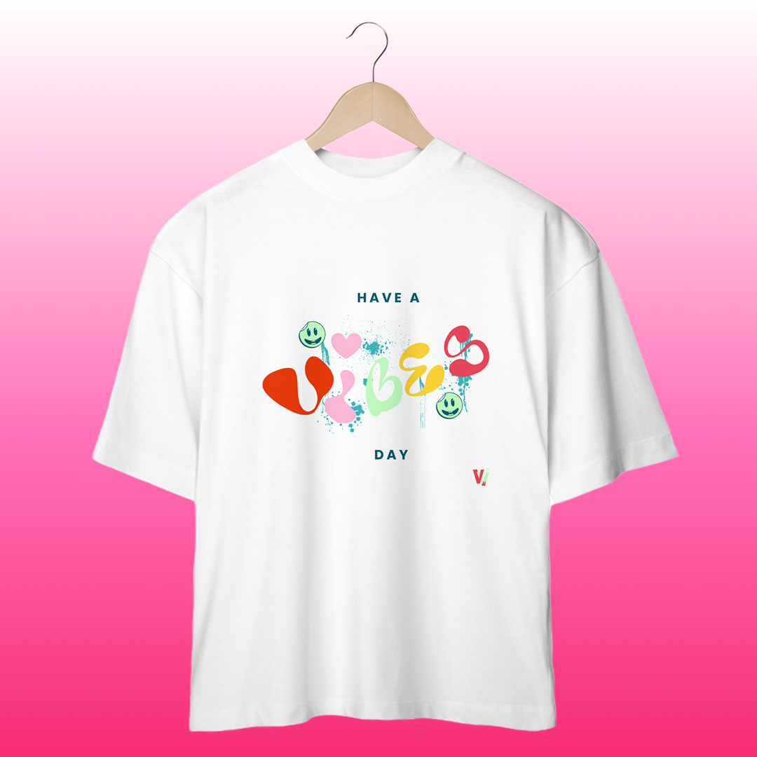 Nome do produto: camisa oversized have a vibes day