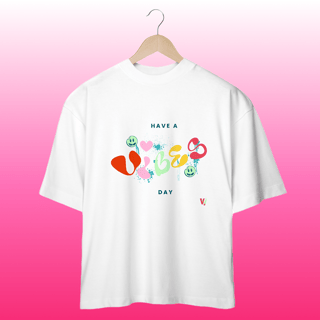camisa oversized have a vibes day