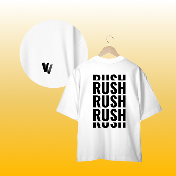 camisa oversized rush