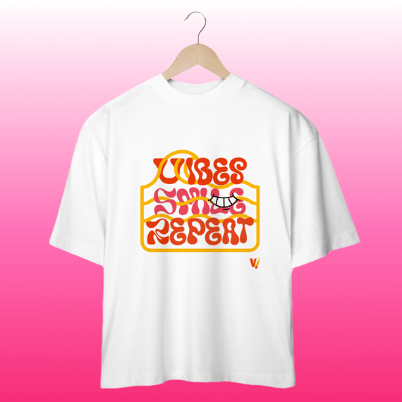 camia oversized vibes, smile, repeat