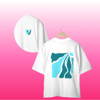 Nome do produto camisa oversized melting flower