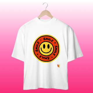 camisa oversized smile