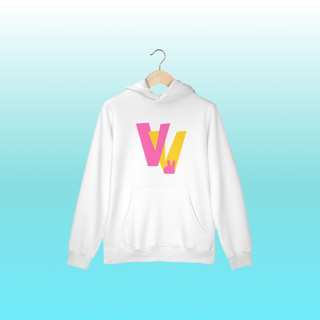 moletom vibe rosa e laranja