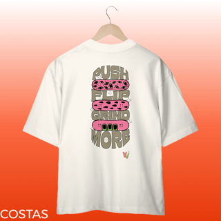Nome do produto camisa oversized push flip grind