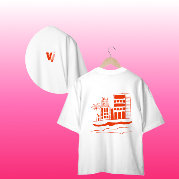 camisa oversized city