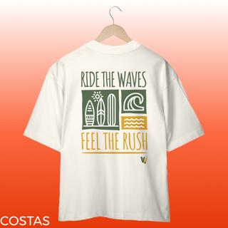 Nome do produto camisa oversized ride the waves