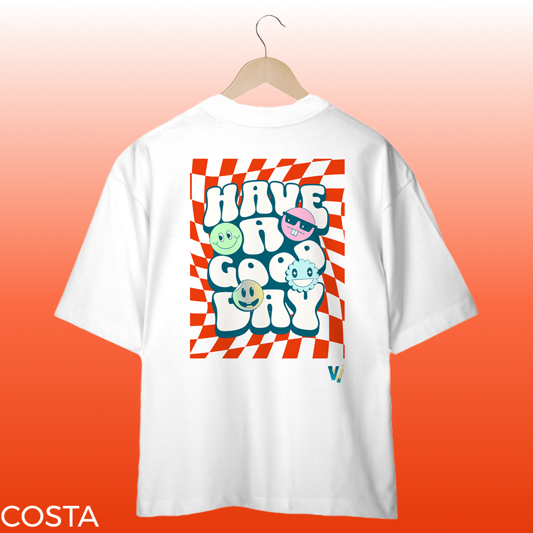Nome do produto: camisa oversized have a good day