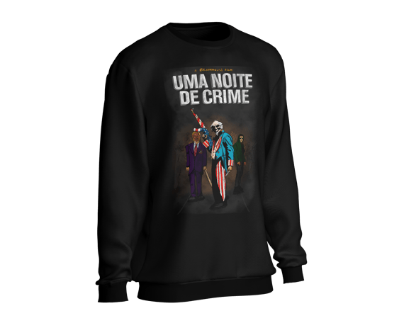 Moletom Prime Fechado UMA NOITE DE CRIME - CINECLUBE