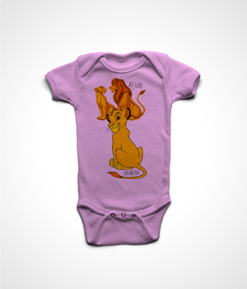 Body Infantil PAI NERD - REI LEÃO