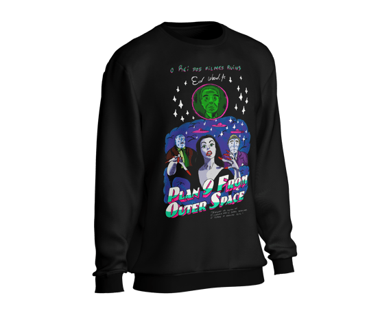 Sueter PLANO 9 DO ESPAÇO SIDERAL - CINECLUBE