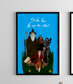 Poster Retrato O HOBBIT - CINECLUBE
