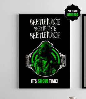 Poster Retrato VI NA TELINHA - BEETLEJUICE