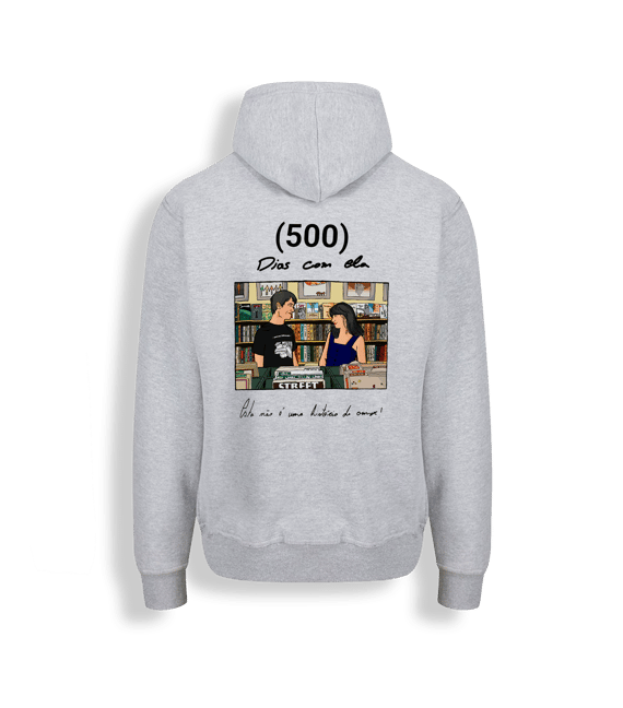 Moletom Prime Canguru 500 DIAS COM ELA - CINECLUBE