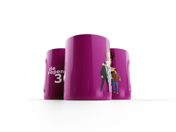 Caneca DE REPENTE 30 - CINECLUBE