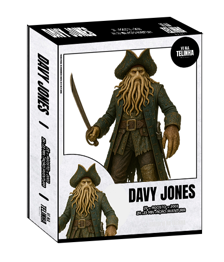 Caixa de totem Piratas do Caribe - Vi na Telinha Piratas do Caribe