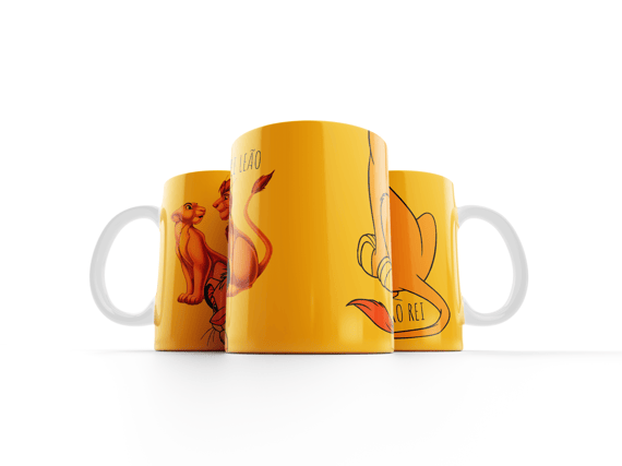 Caneca PAI NERD - REI LEÃO