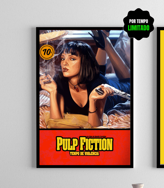 Poster VI NA TELINHA - PULP FICTION
