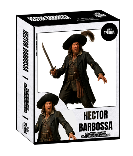 Caixa de totem Piratas do Caribe - Vi na Telinha Piratas do Caribe
