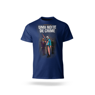 T-Shirt Plus Size UMA NOITE DE CRIME - CINECLUBE
