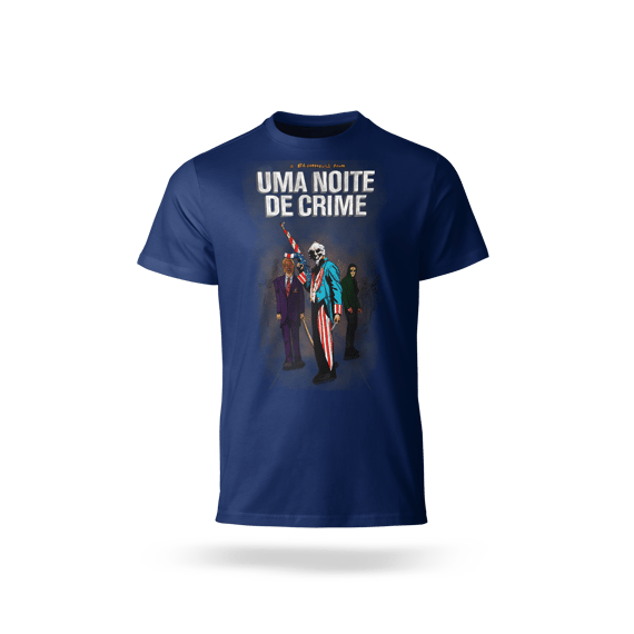 T-Shirt Plus Size UMA NOITE DE CRIME - CINECLUBE