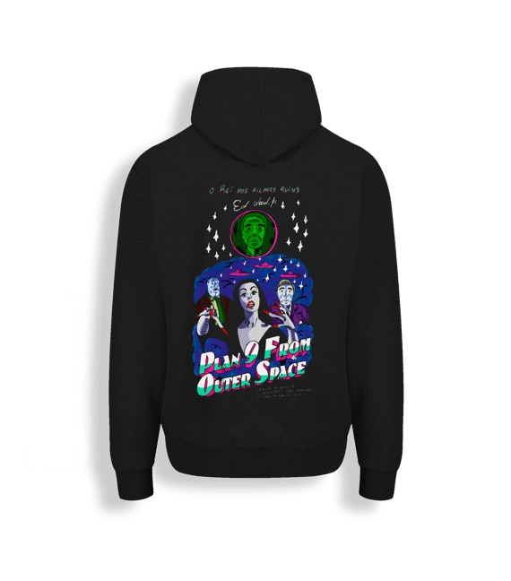 Moletom Prime Canguru PLANO 9 DO ESPAÇO SIDERAL - CINECLUBE