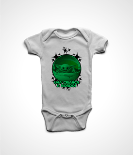 Body Infantil PAI NERD - BABY YODA