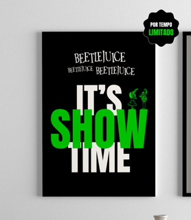 Poster Retrato VI NA TELINHA - BEETLEJUICE