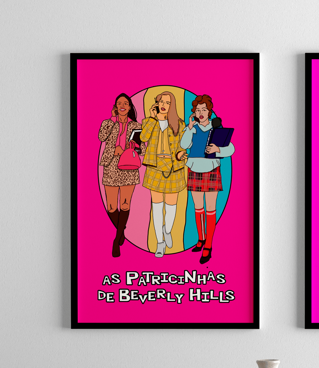 Poster Retrato AS PATRICINHAS DE BEVERLY HILLS - CINECLUBE Nome do produto: Poster Retrato AS PATRICINHAS DE BEVERLY HILLS - CINECLUBE