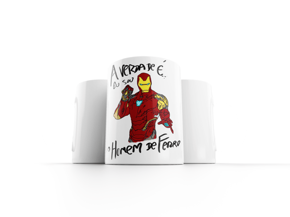 Caneca HOMEM DE FERRO - CINECLUBE