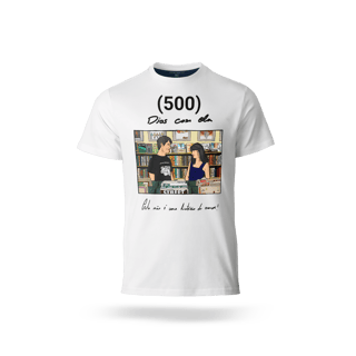 Nome do produtoT-Shirt Plus Size 500 DIAS COM ELA - CINECLUBE