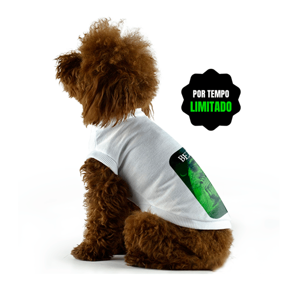 Camisa Pet Dog VI NA TELINHA - BEETLEJUICE
