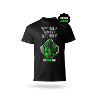 T-Shirt Prime VI NA TELINHA - BEETLEJUICE