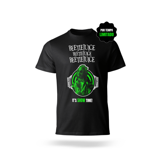 T-Shirt Prime VI NA TELINHA - BEETLEJUICE
