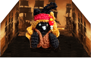 Cenário Geekatinhos Pirata do Caribe