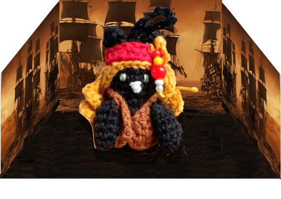 Cenário Geekatinhos Pirata do Caribe
