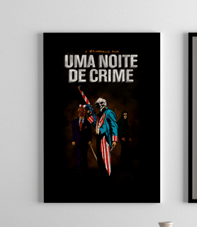 Poster Retrato UMA NOITE DE CRIME - CINECLUBE