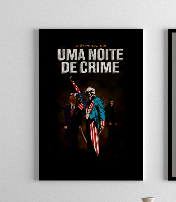 Poster Retrato UMA NOITE DE CRIME - CINECLUBE