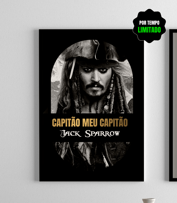 Poster Retrato VI NA TELINHA - PIRATAS DO CARIBE