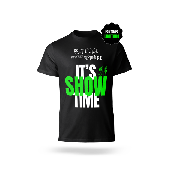 T-Shirt Prime VI NA TELINHA - BEETLEJUICE
