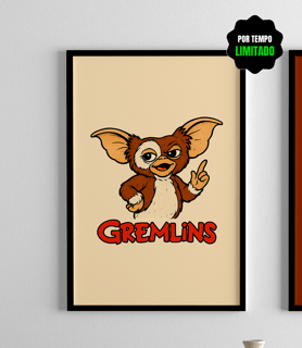 Poster VI NA TELINHA - GREMLINS