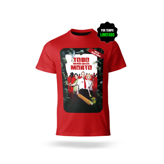 T-Shirt Plus Size VI NA TELINHA - TODO MUNDO QUASE MORTO