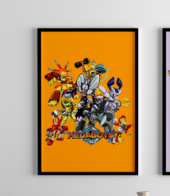 Poster Retrato LOOK DE SÁBADO - MEDABOTS