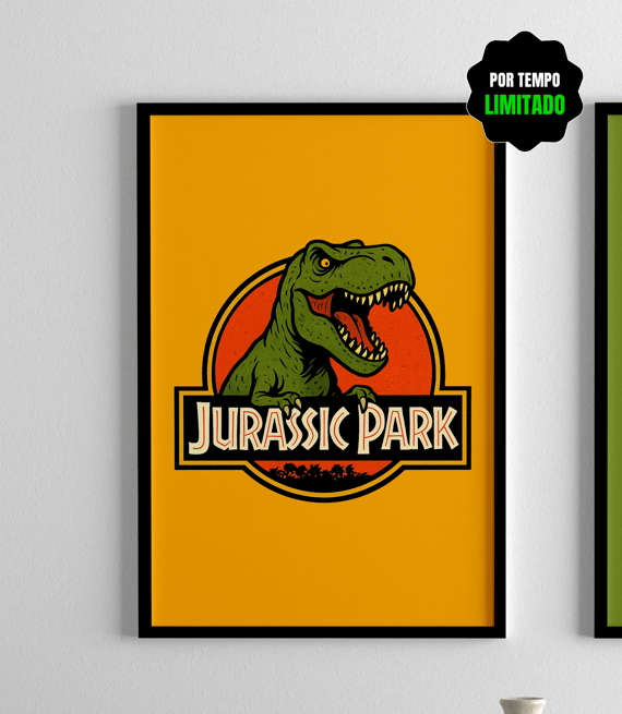 Poster VI NA TELINHA - JURASSIC PARK