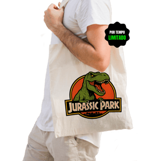 Ecobag VI NA TELINHA - JURASSIC PARK