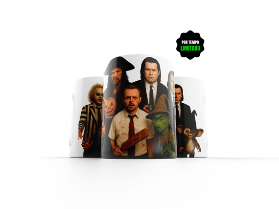 Caneca VI NA TELINHA - ESPECIAL DE HALLOWEEN